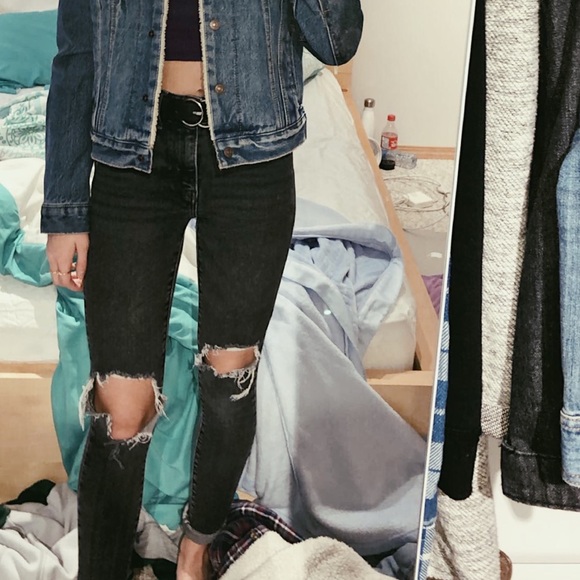 721 Size 24 High Rise Skinny Jeans - Picture 7 of 7